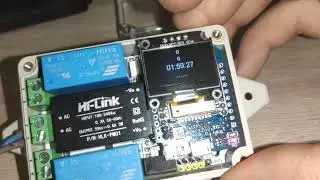 2х канальное реле на ESP32