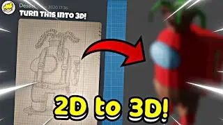 turning my fans drawings into 3D!