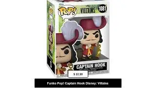 Funko Pop! Captain Hook Disney: Villains