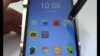 Установка размера шрифта в смартфоне Lenovo