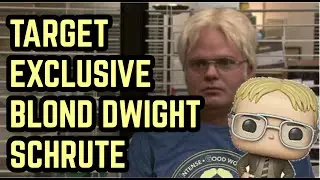 TARGET EXCLUSIVE BLOND DWIGHT SCHRUTE FUNKO POP!