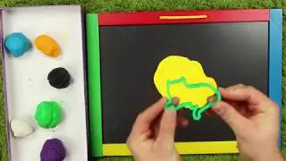 Bubbies TV Learn Colors and Animals with Playdoh Fun