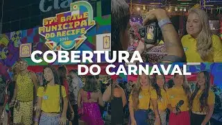 VLOG: Cobertura do Carnaval do Recife para as redes sociais da TV Tribuna/ Band
