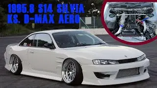 S14 Silvia Ks with S15 Turbo, Full Cage and Dmax Aero available for sale from Powervehicles, Ebisu