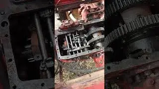 Кпп старого образца от трактора т-25
