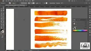 How to make Custom Watercolor, Grunge & Feather Brushes in Illustrator