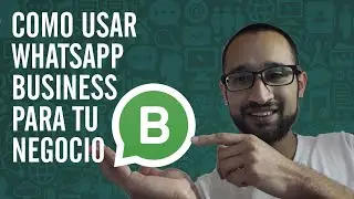 📲 TUTORIAL: Como usar WhatsApp Business para tu negocio (2020) - Whatsapp Marketing
