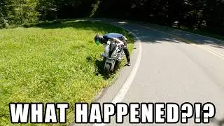 S1000RR Laid Down On The Tail Of The Dragon!!