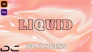 Liquid Effect Background in Adobe After Effects | NO PLUGINS