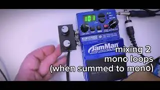 Hack a stereolooper into a loopmixer?