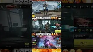 Warzone Mobile Vs COD Mobile Vs BGMI Mobile Lobby View Comparison 🔥🥵 