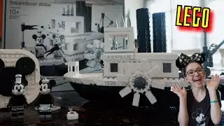 Steamboat Willie Lego Set unboxing and detailed review! Mickey's 90th Birthday!