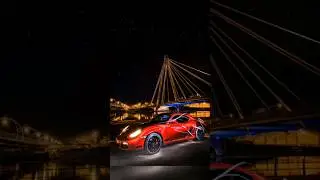 Light painting my Porsche Cayman #photography #photooftheday