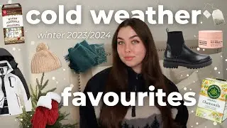 cold weather must have products + favorites to survive the winter & what to wear in cold winter 🧣⛄