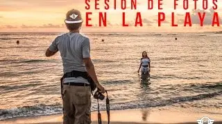 Sesión de Fotos Profesional en la Playa 50mm (Making Of) / El Simple
