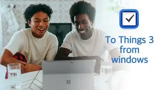 Add tasks to Things 3 from windows