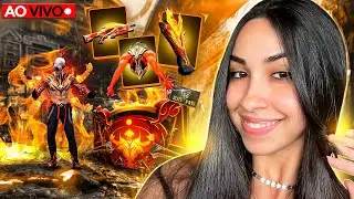 😍 NOVO PASSE CHEGANDO 😍❤ FREE FIRE AO VIVO ❤ LETHICIAX FF