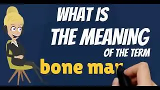 BONE MARROW. what does it mean  Science Education