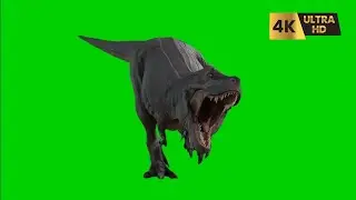 Free Green Screen Video Download Dinosaur [4K]