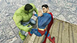 Superman vs Hulk | Super Man Kills Bruce Banner | Flip Book Artist 2021