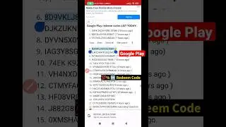 😱Free Google Play Gift Card Code's🔥 2023 Redeem Code |