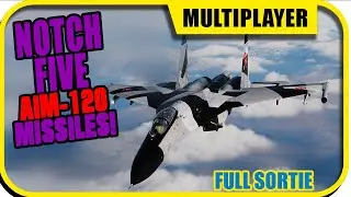DCS WORLD - Flanker & F-16 team flight | digital combat simulator