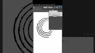 How to use Art Brush in Circles in Adobe Illustrator #illustratortricks #adobeillustrator #photoshop