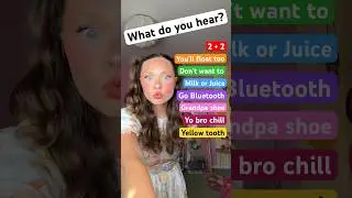 WHAT DO YOU HEAR ⁉️👀👂🏻😯 #shorts #challenge #youtubeshorts