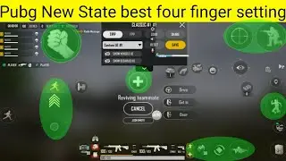 😱Pubg New State best four finger claw | 🤔 Pubg New State four finger setting JARS GAMING