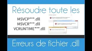Fix missing MSVCP***.dll / MSVCR***.dll / VCRUNTIME***.dll issues on Windows