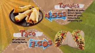 Mexican Restaurant Menu/After Effects Template/Motion Array, MotionElements, Pond5