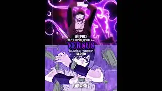 Zoro VS Sasuke 😶✨
