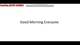 Good Morning
