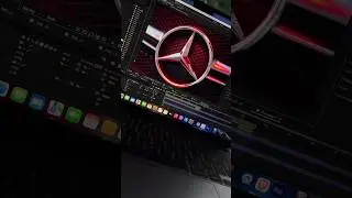 MERCEDES BENZ ANIMATION INTRO || #shorts
