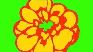 Fire Blast Green Screen