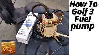 How To Golf mk3 VR6 16V GTI Fuel pump upgrade