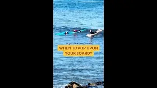 When to pop up on your surfboard? Check my prev video 