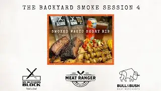 Smoked Wagyu Short Rib | Backyard Smoking Sessions Part 4 | Walnut Wood Shavings.