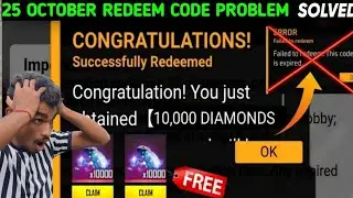Free Fire Redeem Code Today 26 October | FF Redeem Code Today | Ff New Redeem Code | 26 October