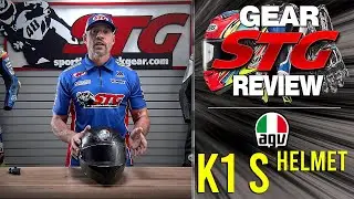 AGV K1 S Motorcycle Helmet Review | SportbikeTrackGear.com