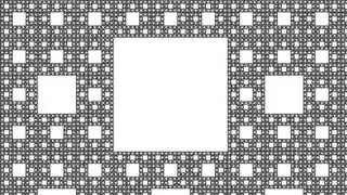 Sierpinski Carpet Zoom
