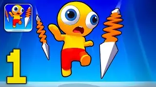 Spring Spear: Aim & Snap Gameplay Walkthrough Part 1 (iOS, Android)
