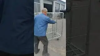 Open state moving for roll container