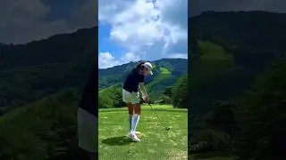 볼 궤적이 보이는 💕 8i 골프 스윙 KLPGA 박송이 프로‼️