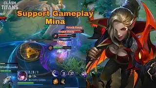 COT : MINA SUPPORT GAMEPLAY | - CLASH OF TITANS