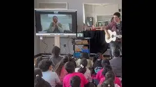 PS22 Chorus sings "Viva La Vida" for Coldplay