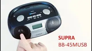 Магнитола SUPRA BB-45MUSB
