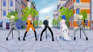 MMD Miraculous Ladybug Bla Bla Bla