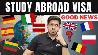 Study Abroad VISA for Pakistani Students | Study in Europe without IELTS 2024 | Study in UK 2024