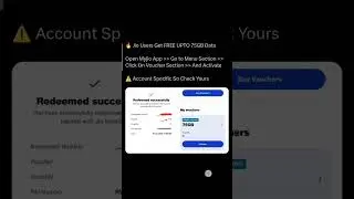 FREE 75GB DATA SETP BY STEP PROCEDURE #jio #jio5g